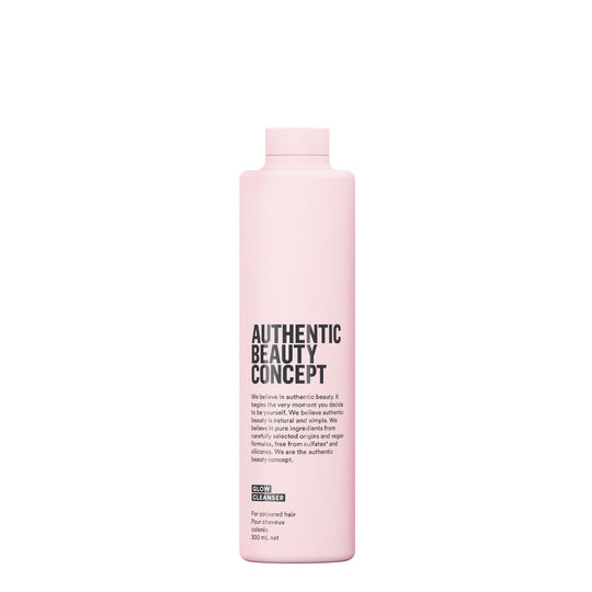 Authentic Beauty Concept GLOW Cleanser 300 ml | Skånsom shampoo for farget hår