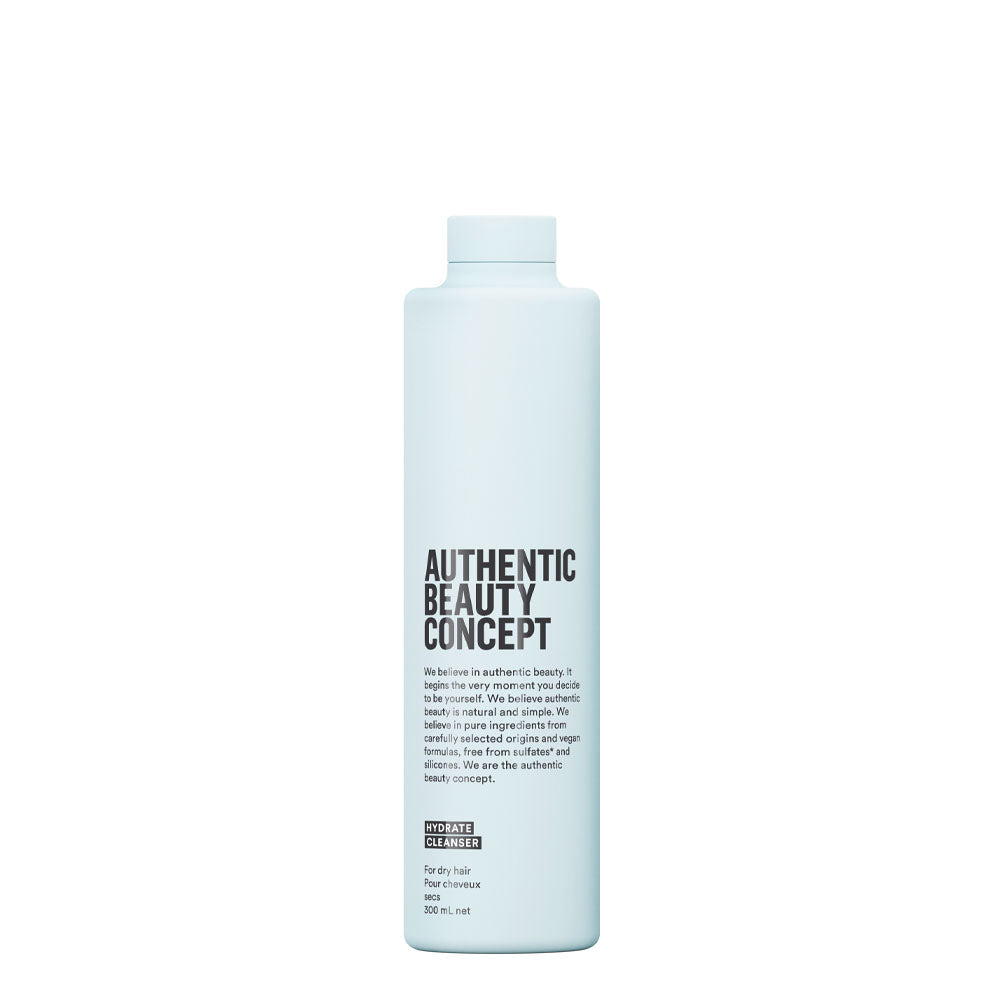 Authentic Beauty Concept Hydrater Cleanser 300ml - fuktighetsgivende shampoo til tørt hår -sulfatfri