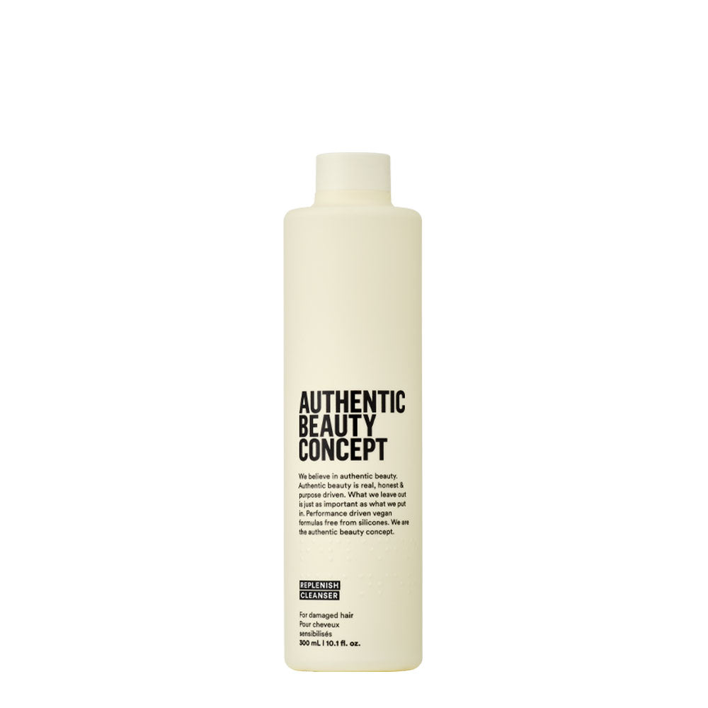 Authentic Beauty Consept  Replenish Cleanser 300ml - pleiende shampoo for skadet og behandlet hår