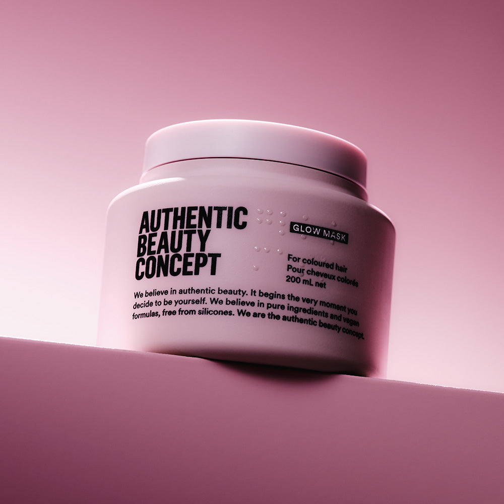 Authentic Beauty Concept GLOW Mask 200 ml | Pleie for farget hår