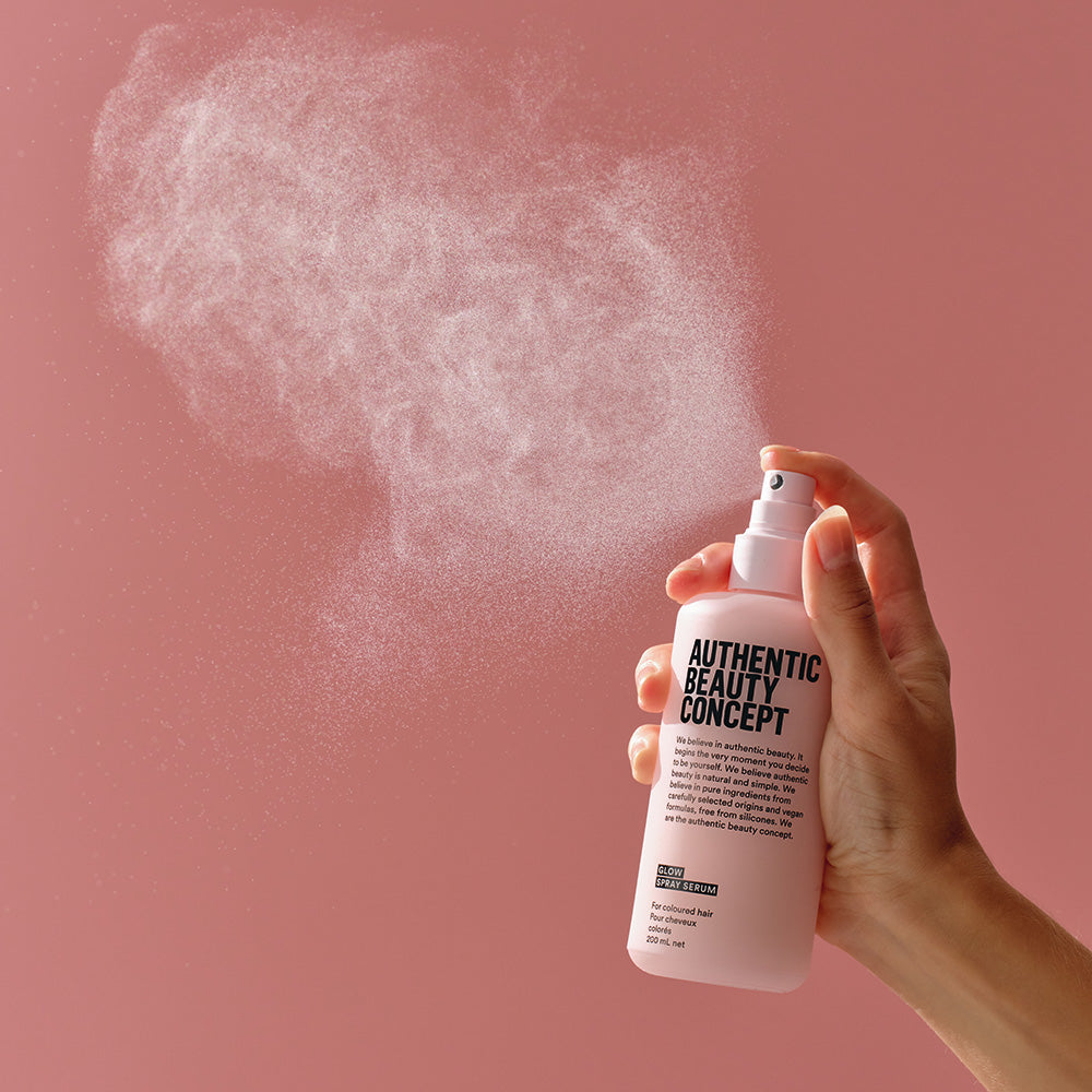 Authentic Beauty Concept GLOW Spray Serum 200 ml | Beskyttelse for farget hår