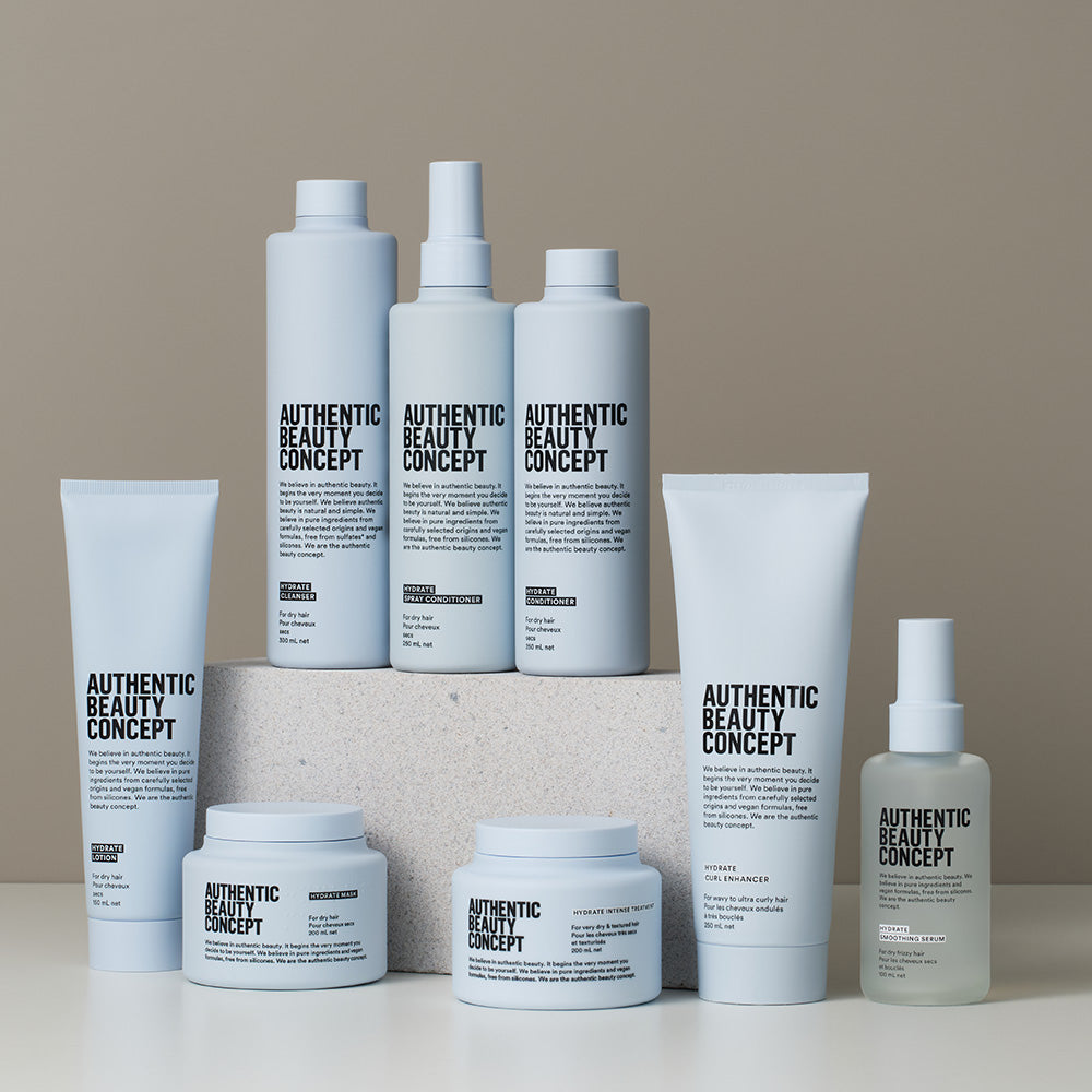 Autentic Beauty Concept Hydrate Smoothing Serum 100ml - hårserum for glatte og definerte krøller