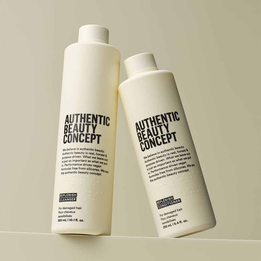 Authentic Beauty Consept  Replenish Cleanser 300ml - pleiende shampoo for skadet og behandlet hår