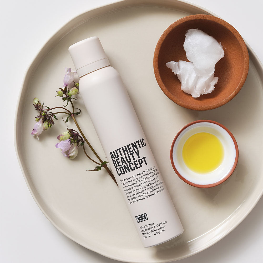 Authentic Beauty Concept - Amplify Mousse 200 ml – volumgivende mousse med medium hold