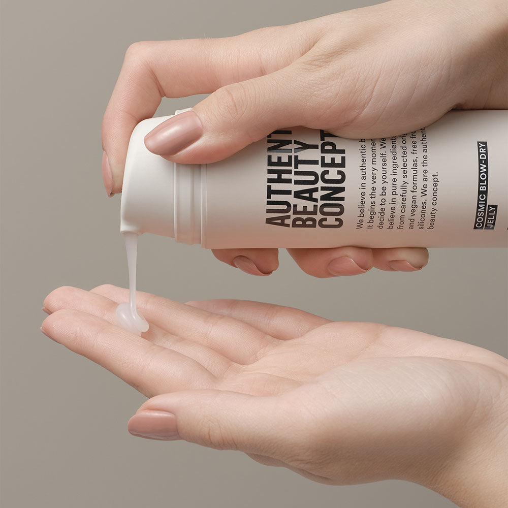 Authentic Beauty Concept - Cosmic Blow-Dry Jelly 150 ml – stylinggel for volum, glans og wetlook
