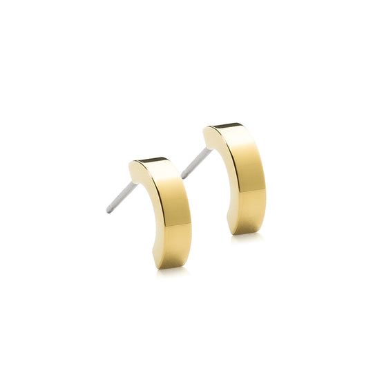 Blomdahl GT Pendant Plain Curved 10 mm | Øredobber i medisinsk titan