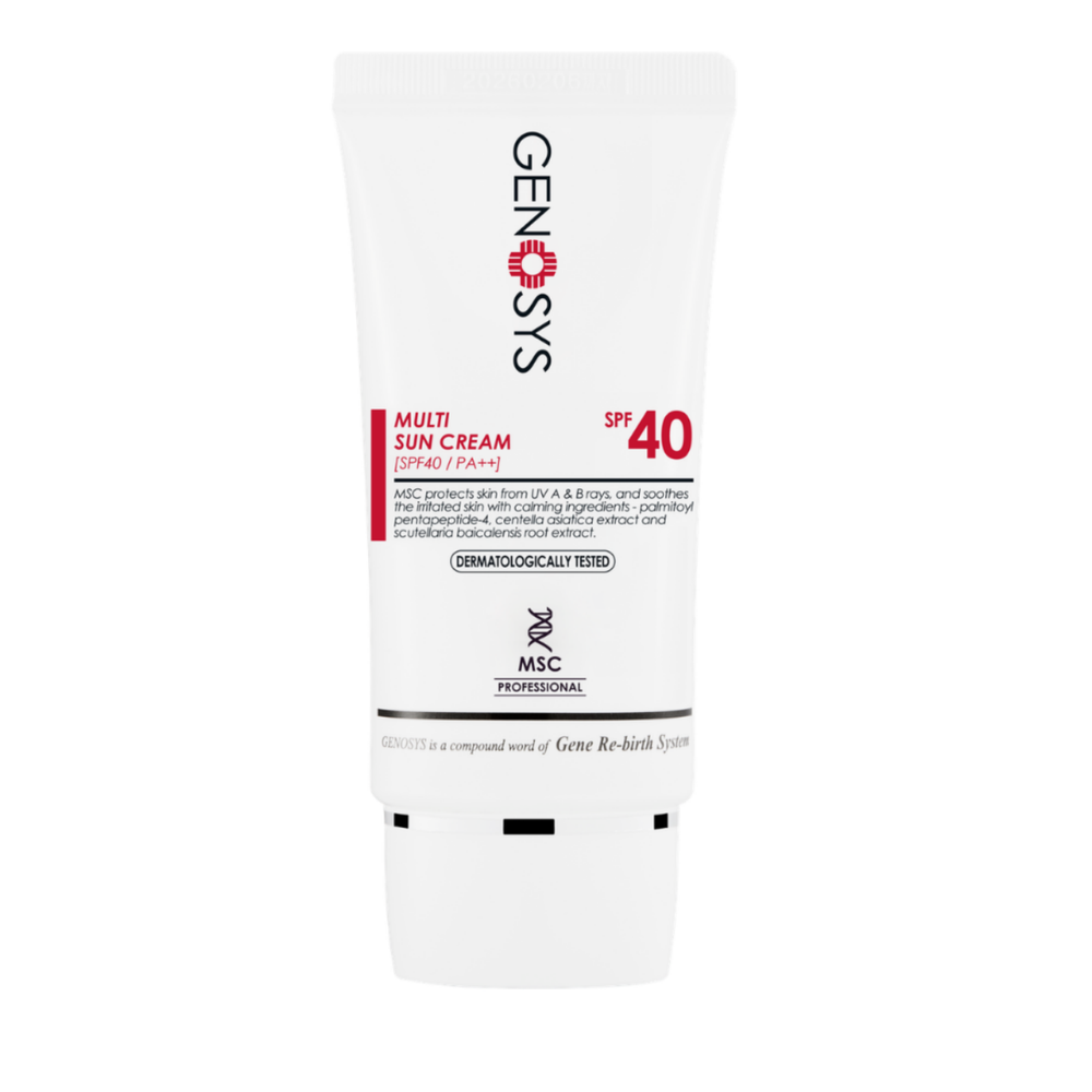Genosys Multi Sun Cream SPF50 50 g | Solkrem for sensitiv hud