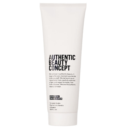 Authentic Beauty Concept Sensorial Cream Scrub 250 ml | Eksfoliering for hud og hodebunn