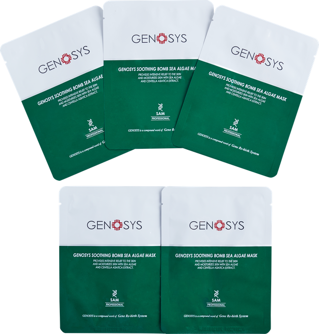 Genosys Soothing Bomb Sea Algae Mask 1 stk | Sheet mask
