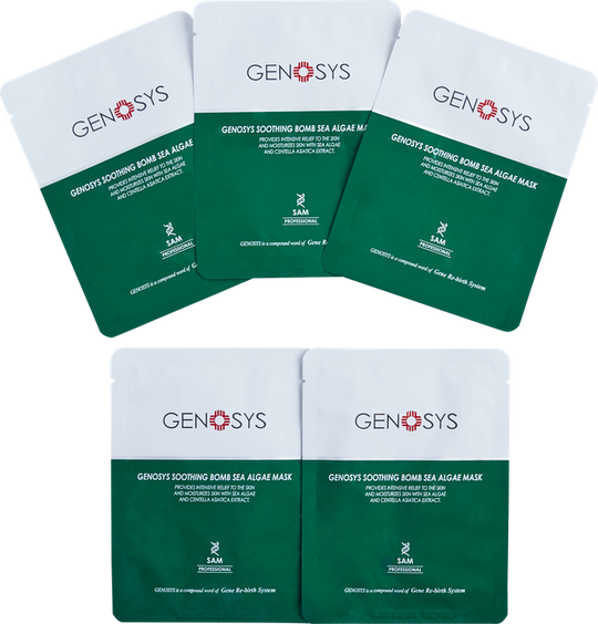 Genosys Soothing Bomb Sea Algae Mask 1 stk | Sheet mask