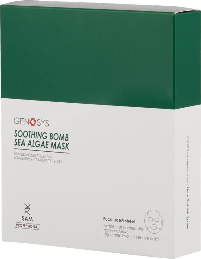 Genosys Soothing Bomb Sea Algae Mask 1 stk | Sheet mask