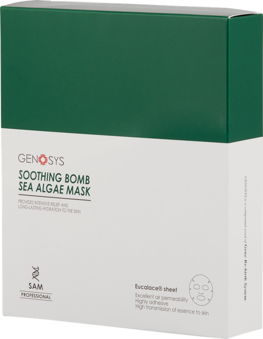 Genosys Soothing Bomb Sea Algae Mask 1 stk | Sheet mask