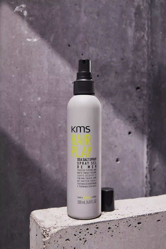 KMS HairPlay Sea Salt Spray 200 ml | Saltvannsspray for tekstur og fylde