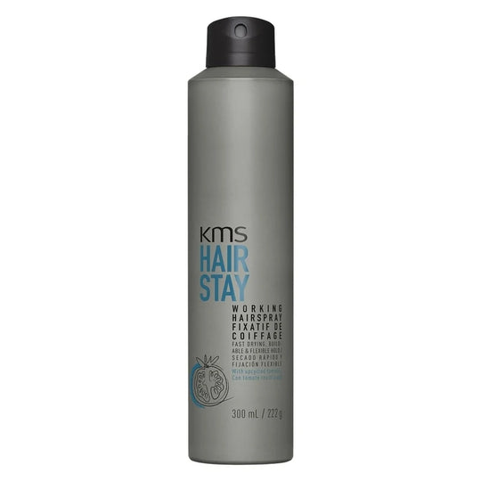 KMS HairStay Working Hairspray 300 ml | Fleksibelt hold