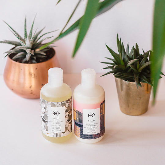 R+Co DALLAS Thickening Conditioner 251 ml | Balsam for fint hår