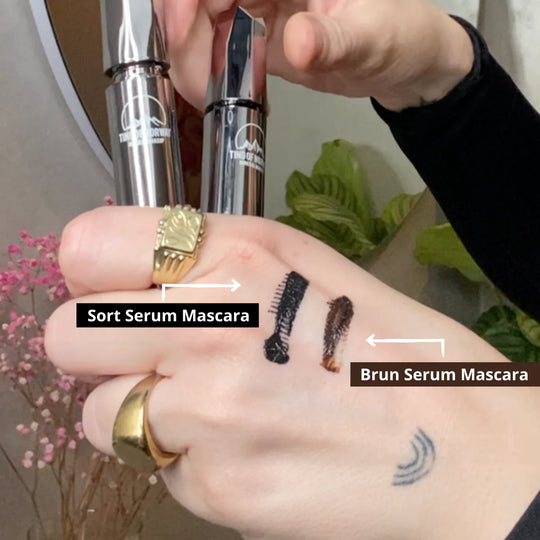 TIND COAL Serum Mascara | Lengde, pleie og definisjon - BROWN