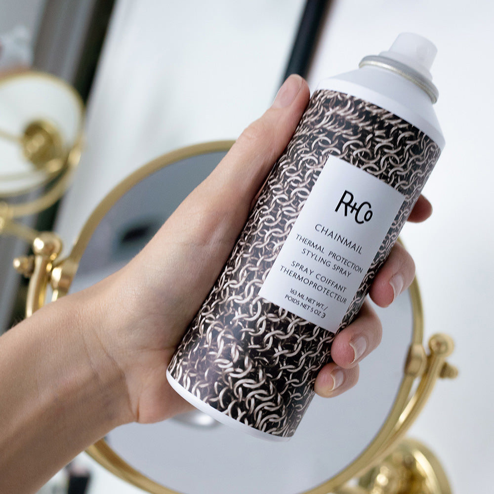 R+Co Chainmail Thermal Spray 163 ml | Varmebeskyttelse og glans
