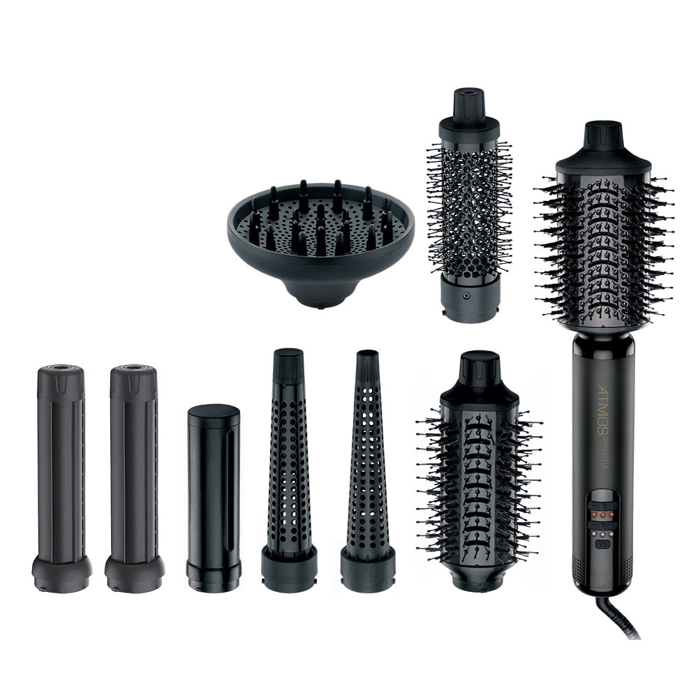 DIVA Dry & Style Auto AirCurl | Multistyler med 9 munnstykker