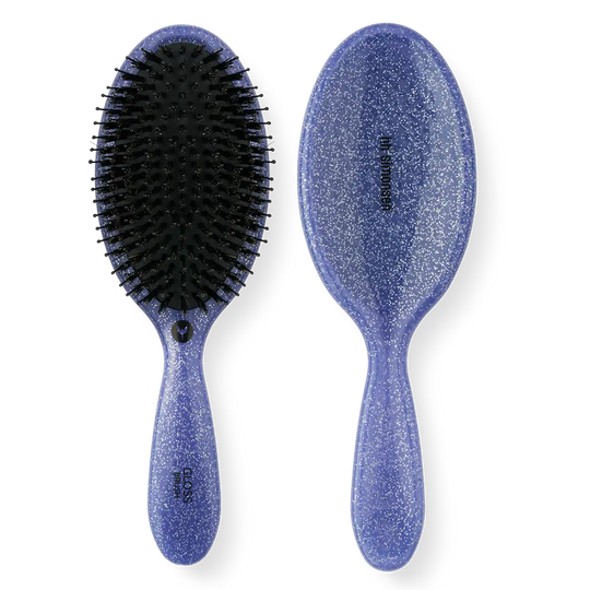HH Simonsen Gloss Brush Amaranth Glitter | Hårbørste for glans og glatthet
