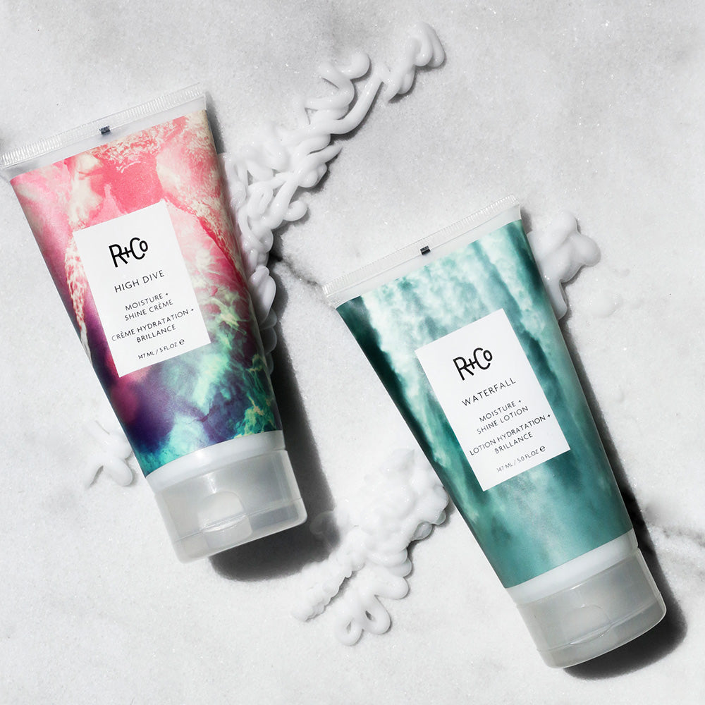 R+Co High Dive Moisture + Shine Crème 147 ml | Fuktighet og glans