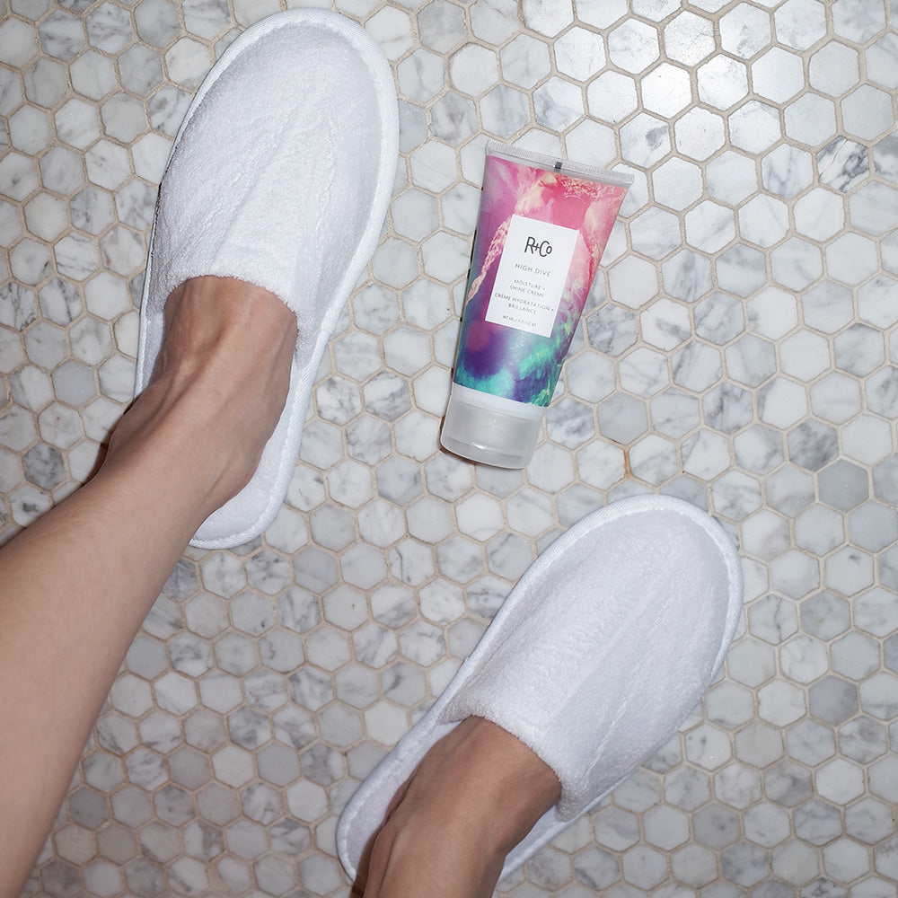 R+Co High Dive Moisture + Shine Crème 147 ml | Fuktighet og glans