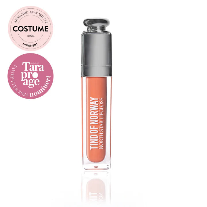TIND North Star Lipgloss Mimosa | Varm glans og leppepleie