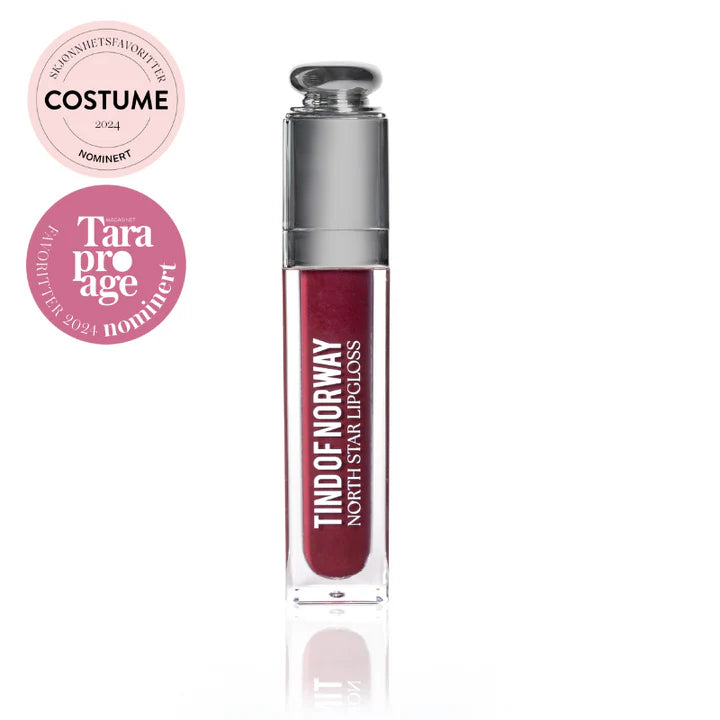TIND North Star Lipgloss East | Lilla-rosa glans